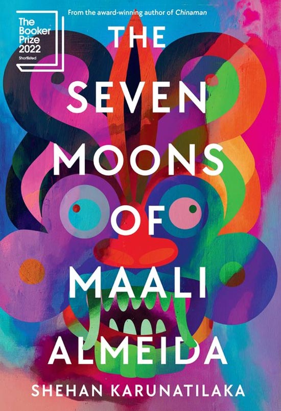 The Seven Moons of Maali Almeid by Shehan Karunatilaka book cover
