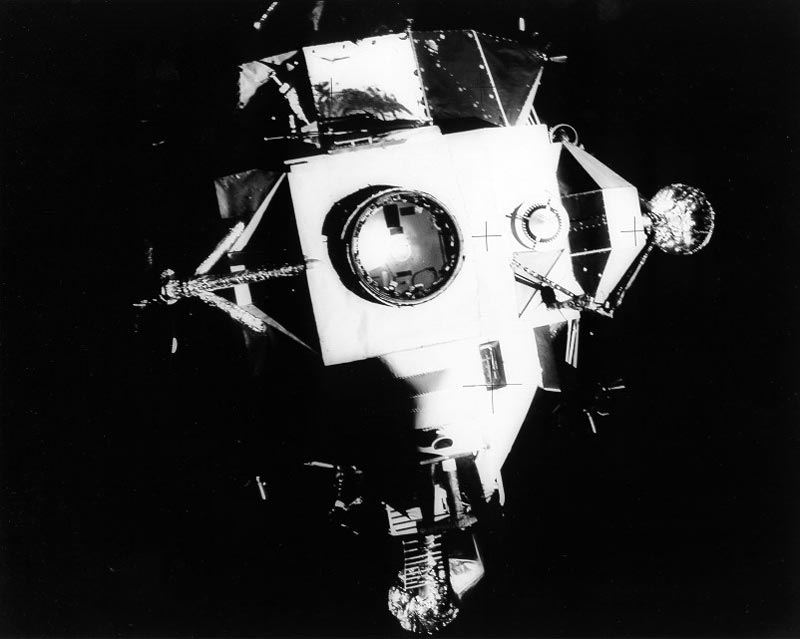 Aquarius, lunar module, Apollo 13, photo courtesy of NASA